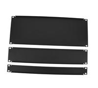 ibasenice Copertura Cieca Per Armadietto in Metallo 1u 2u 4u - Accessorio Protezione Sala Macchine e Cavi - Set 3 Pezzi Per Rack Apparecchiature It, Protezione Per Manutenzione Cable Management