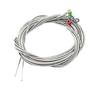 ibasenice Corde Per Basso Corde in Acciaio Inossidabile Di Resistenti e Durevoli Accessori Per Strumenti Musicali