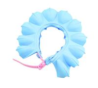 ibasenice Cuffia Da Doccia Per Ragazza in Tpe Regolabile Colla Per Prevenire Perdite d Acqua e Shampoo Negli Occhi e Orecchie Del Ragazza Facile Da Indossare e Togliere