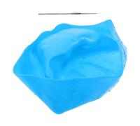 ibasenice Cuffia in Silicone per Meches per Colorazione Chioma Resistente e Adatta a Varie Lunghezze per Uso in Salone a Casa