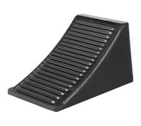 ibasenice Cuneo per Ruota in Gomma Resistente 10x10x16 Cm, Blocco e Supporto Pneumatici Antiscivolo per Auto, Roulotte e Rimorchi, Accessorio Parcheggio Sicurezza Veicoli Pesanti