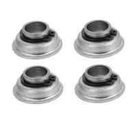 ibasenice Cuscinetti Forcella Ruota Anteriore per Sedia a Rotelle e Deambulatore, Set 4 Pezzi in Acciaio, Sostituzione Rapida, Compatibili la Maggior Parte delle Marche, per Ausili Mobilità