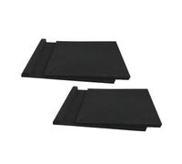ibasenice Cuscinetto Isolante Acustico per Altoparlanti 2 Pezzi Schiuma Antivibrazione per Subwoofer da 10 Pollici Pannello Diffusore Audio Compatibile Sistemi Home Theater