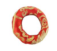 ibasenice Cuscino per Ciotola Sonora Manuale Nepalese di Cotone Premium Diametro 10 CM, Supporto Pratico per Ciotole Tibetane da Meditazione