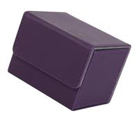 ibasenice Custodia in Pu Pelle per Carte da Gioco Scatola Organizer Resistente e Portatile per Decks Supporto Anti-graffio con Capacità Ampia per Carte Modiano e Tarocchi