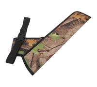 ibasenice Custodia per Compound e Faretra Mimetica Regolabile Borsa Compatta per Frecce da Caccia con Pareti Rinforzate e Cintura per Tiro al Bersaglio Outdoor