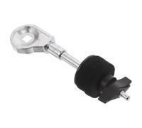 ibasenice Cymbal Stand Sound Effects, Supporto per Piatti in Metallo Nero, Instrument Part, Accessorio per Tamburo per Miglioramento del Suono e Kit Batteria Vari