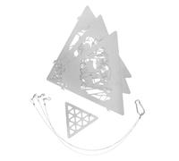 ibasenice da Portatile Inossidabile con Sospensione per Barbecue e Attività All Completo per e Illuminazione