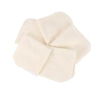 ibasenice Detergente Viso Per Bambini Confezione Da 5 Salviette Per Saliva in Fibra Lavabili in Lavatrice Per Neonati in Fase Di