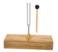 ibasenice Diapason Per Esperimenti Acustici Con Martello Strumento Sperimentale in Metallo e Legno Per Test Vibrazione e Musica Didattica