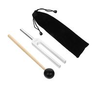 ibasenice Diapason Strumento Musicale in Lega di Alluminio per Chakra Accessori Completi in Legno e Gomma Design Creativo e Facile da Usare