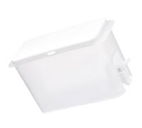 ibasenice Dispenser Bevande e Detersivi Lavanderia Contenitore Compatto e Portatile in PP Bianco con Design Sigillato per Uso Quotidiano
