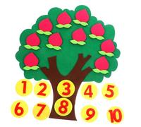 ibasenice Educativo della Frutta in Non Giocattolo Matematico Digitale per Addizione e Sottrazione Facile Materiale Sicuro e Resistente per Scuola e Casa
