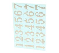 ibasenice Embossed Self-adhesive Musical Instrument Stickers for Beginners for Drums Pianos and Diy Craft Projects