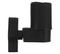 ibasenice Fascia di Fissaggio per Supporto Musicale in Plastica Nera Diametro Standard 1,6cm, Altezza Regolabile per Violino e Direzione Vocale, Previene Movimenti Accidentali
