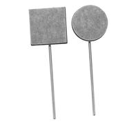 ibasenice Felt Bass Drum Beater Flat Bottom for Single and Double Pedal Accessorio Percussivo Per Batteria Durabilità e Compatibilità Strumenti