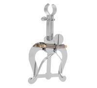 ibasenice Fermaglio per Spartiti Musicali in Metallo Resistente Clip Antiscivolo e Antivento per Corno Francese e Strumenti Fiato Porta Spartiti Portatile per Banda Musicale e Marce