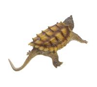 ibasenice Figura di Testuggine Realistica in Plastica Piccola Riproduzione Animale Simulato per Giardino Scrivania e Decorazione Educativa Ornamento Versatile per Casa