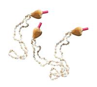 ibasenice Fischietto Giocattolo 3 Pezzi Fischietti A Conchiglia Strumenti Musicali Per Bambini E Bambine Luminosi E Sicuri Per I Più Piccoli Colore Casuale