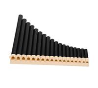 ibasenice Flauto di Pan 16 Tubi Professionale in ABS per Principianti Strumento Musicale Versatile per Gruppi Scolastici e Pratica Didattica