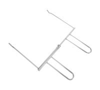 ibasenice Forchetta per Barbecue in Acciaio Inox Resistente al Calore, Estrattore per Griglia e Girarrosto, Accessorio Multifunzione per Friggitrice ad Aria e Forno, Utensile per Pollo