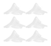 ibasenice Forme per Scarpe in Plastica Trasparente 6 Paia Taglia M per Scarpe da Ginnastica e Stivali, Protezione Antipiega Unisex Supporto Modellante per Uso Quotidiano e Custodia