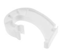 ibasenice Gancio a S in Plastica Bianco per Asta Armadio 3/4