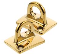 ibasenice Gancio per Corda di Controllo della Folla in Metallo, Set da 2 Pezzi 50X40Mm, Gancio da Parete per Uso su Ringhiere e Corrimano, Adatto a Interni ed Esterni