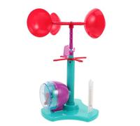 ibasenice Giocattoli Educativi Kit Di Esperimento Scientifico Per Anemometro a Tazza Del Vento Con Direzione Esperimento Di Strumenti Meteorologici Plastica