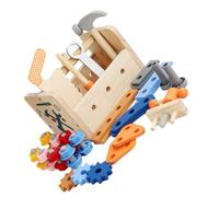 ibasenice Giocattoli Utensili Kit Educativo Multifunzione per Sviluppo Creatività e Coordinazione Mani Occhi Include Martello Cacciavite e Viti Adatto per Età Prescolare