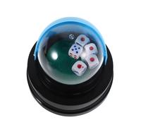 ibasenice Giocattolo Dei Dadi Coppa Di Dadi Di Tavolo Da Tavolo Automatico Coppa Di Rulli Fortunata Dice Shaker Cup Automatico Accessori Per Giochi Di Società Tazza a Sky-blue Plastica