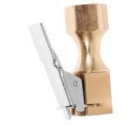 ibasenice Gonfiaggio Pneumatici Auto in Rame con Blocco Automatico Morbido e Resistente Clip Autobloccante Rapida per Compressore e Strumento Pneumatici Bici Compatibile con Manometri Aria