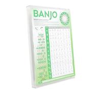 ibasenice Guida Completa Ai Fondamenti Del Banjo Tabella Degli Accordi Tecniche Di Dita e Scale Per Principianti e Giocatori Esperti Per Pratica Personale e Insegnamento
