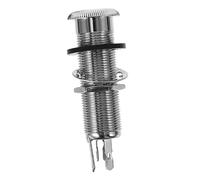 ibasenice Guitar Bass Barrel Jack Stereo Pin Flush Mount Connettore Per Chitarra Elettrica e Basso Facile Installazione Design Compatto e Sensibile Durabilità Garantita