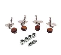 ibasenice Guitar Machine Heads Tuning Pegs Tuners Con Manico Legno Per Chitarra Elettrica e Basso Gcp Meccaniche Di Accordatura Per Sostituzione Facile e Duratura