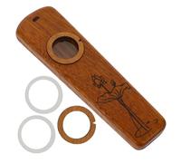ibasenice Kazoo Per Principianti Strumento Musicale Facile Da Suonare Per Chitarra e Ukulele Portatile e Compatto Gioco Divertente Per Tutte Le Età
