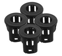 ibasenice Kit 4pezzi Supporto Paraurti Posteriore per Ram 1500 5ls52tzzaa in Plastico Nero Sensori di Parcheggio Alta Precisione per Ausilio al Parcheggio Veicolare