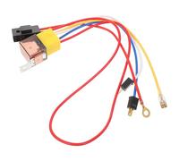 ibasenice Kit Cablaggio Clacson Auto con Relè Resistente Plastica e Gomma Compatibile Auto Suv e Camion per Sostituzione e Miglior Suono