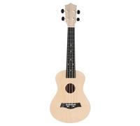 ibasenice Kit Costruzione Ukulele in Legno da Assemblare Progetto DIY Musicale per Adulti Set Completo per Sviluppo Manuale ed Educazione Musicale con Cassa Tonda