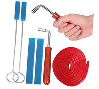 ibasenice Kit Di Accordatura Per Pianoforte 6 in 1 Chiave Per Martello Di Accordatura Strisce Smorzatori Per Banda Vocale Maniglia Bacchette Smorzatrici Con Blocchi Smorzatori Piano Partner