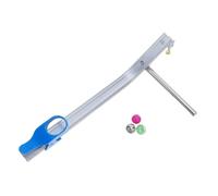 ibasenice Kit di Esperimento di Fisica per Scuole Palle in Plastico e Ferro, Dimostratore Portatile per Visualizzare la Legge di Conservazione del Momento