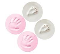 ibasenice Kit Unico Per Impronte Di E Piedi Di Neonati 4 Pezzi Set Di Impronte Di Piedi Di Neonati