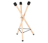 ibasenice Lingua Legno Treppiede Portatile Stabile per Strumenti Percussione Facile Installazione e Rimozione Accessorio Essenziale per Musicisti