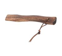 ibasenice Manico in Legno Marrone Corto Ergonomico e Resistente per Spacca Legna e Caccia, Sostituzione Confortevole senza Sbavature per Attrezzi da Giardino