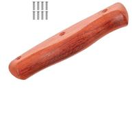 ibasenice Manico per Coltello da Cucina in Legno Massello per Coltelli da Salumi, Ricambio Stile 12 e Foro per Manici di Coltelli da Cucina Colore Casuale