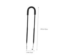 ibasenice Maniglia Sicurezza per Bicicletta Barra in Alta Resistenza per Allenamento Accessorio Bike per Indoor e Outdoor
