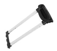 ibasenice Maniglia Telescopica in Alluminio per Valigia da Viaggio 20 Pollici Parte di Ricambio per Maniglie Bagagli Meccanismo Estensibile a Tre Sezioni Maniglia Laterale Portatile per