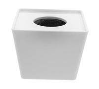 ibasenice Microfono Abs Portatile per Interviste Discorsi Registrazioni Bandiera Logo per Identificazione Rapida Supporto da Tavolo e Leggero per Uso Mobile