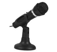 ibasenice Microfono Condensatore Per Registrazione Computer Microfono Cablato Per Karaoke e Voce Nero Facile Installazione e Angoli Ottima Stabilità e Bassa Rumorosità