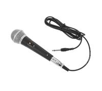 ibasenice Microfono Dinamico Cablato Microfono Vocale Professionale per Karaoke con Risposta in Frequenza Ampia e Riduce Rumori in Plastica e Metallo per Public Speaking
